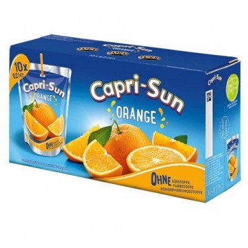 Capri-Sun Mix 4 Smaken Orange/Kers/Multi/Safari (40 Zakjes)