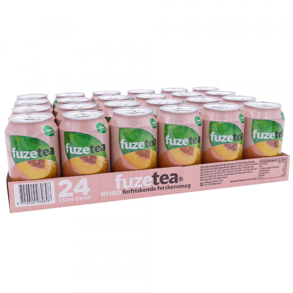 Fuze Tea Black Tea Peach 24x330ml