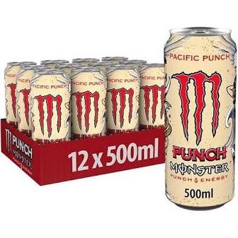 Monster Energy Pacific Punch 12x500ml Excl Deposit