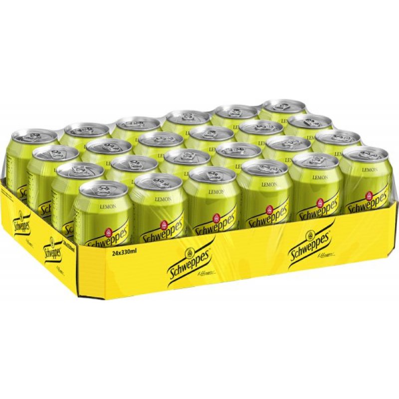 Schweppes Lemon 24x330ml Excl Deposit